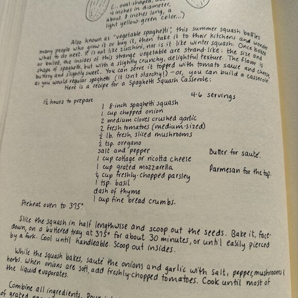 # B42 MOOSEWOOD COOKBOOK BY MOLLIE KATZEN 1977 - Picture 9 of 11
